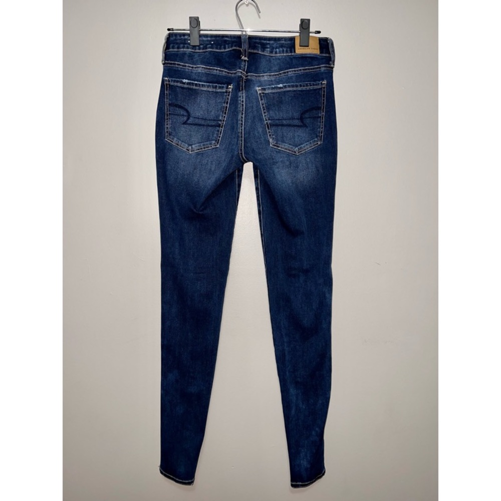 AE 360° Ne(x)t Level Stretch High-Waisted Jegging Dark Wash 6 X-Long